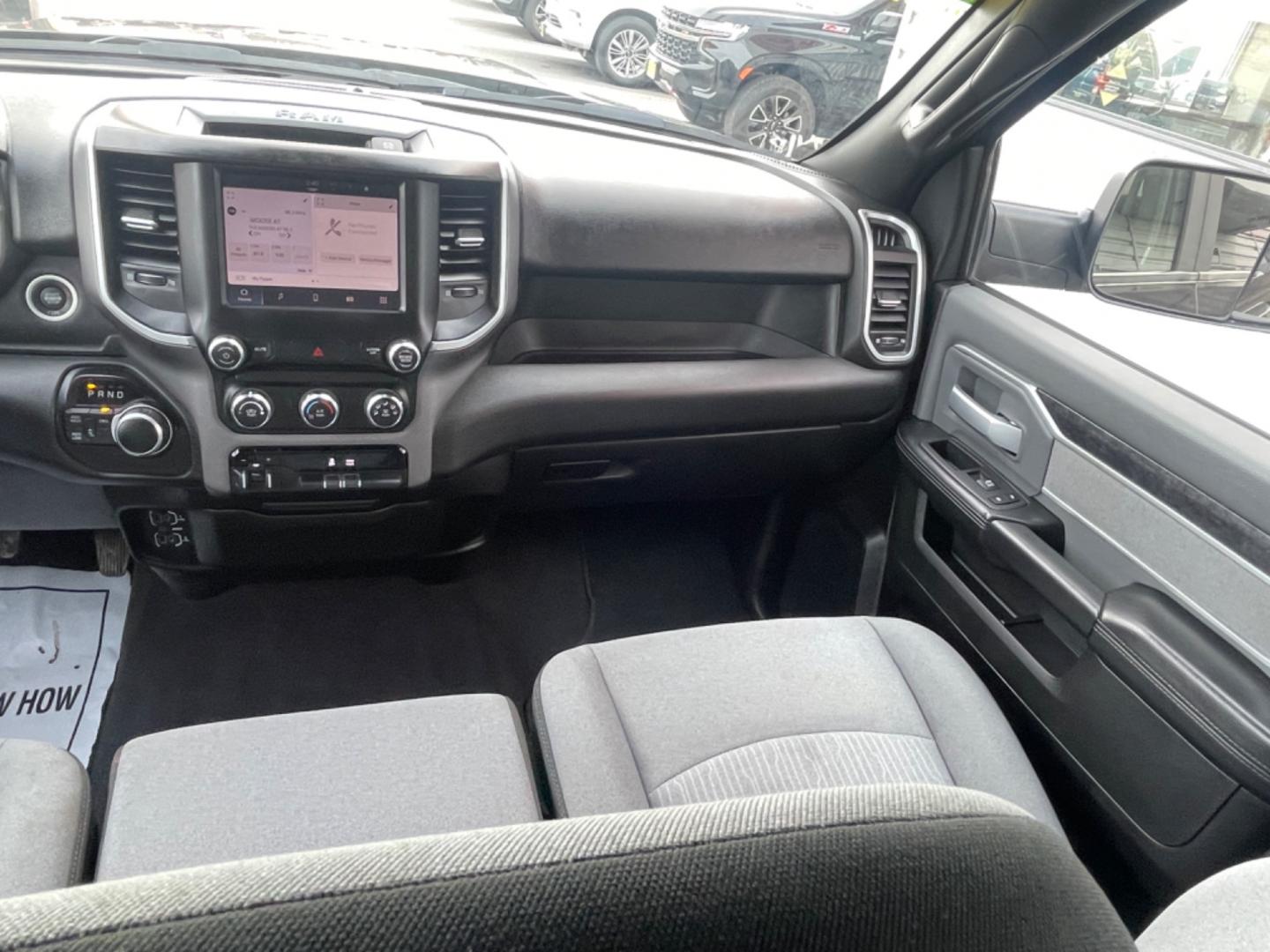 2022 GRAY /charcoal cloth RAM 2500 BIG HORN (3C6UR5DJ3NG) with an 6.4L engine, Automatic transmission, located at 1960 Industrial Drive, Wasilla, 99654, (907) 274-2277, 61.573475, -149.400146 - Photo#13